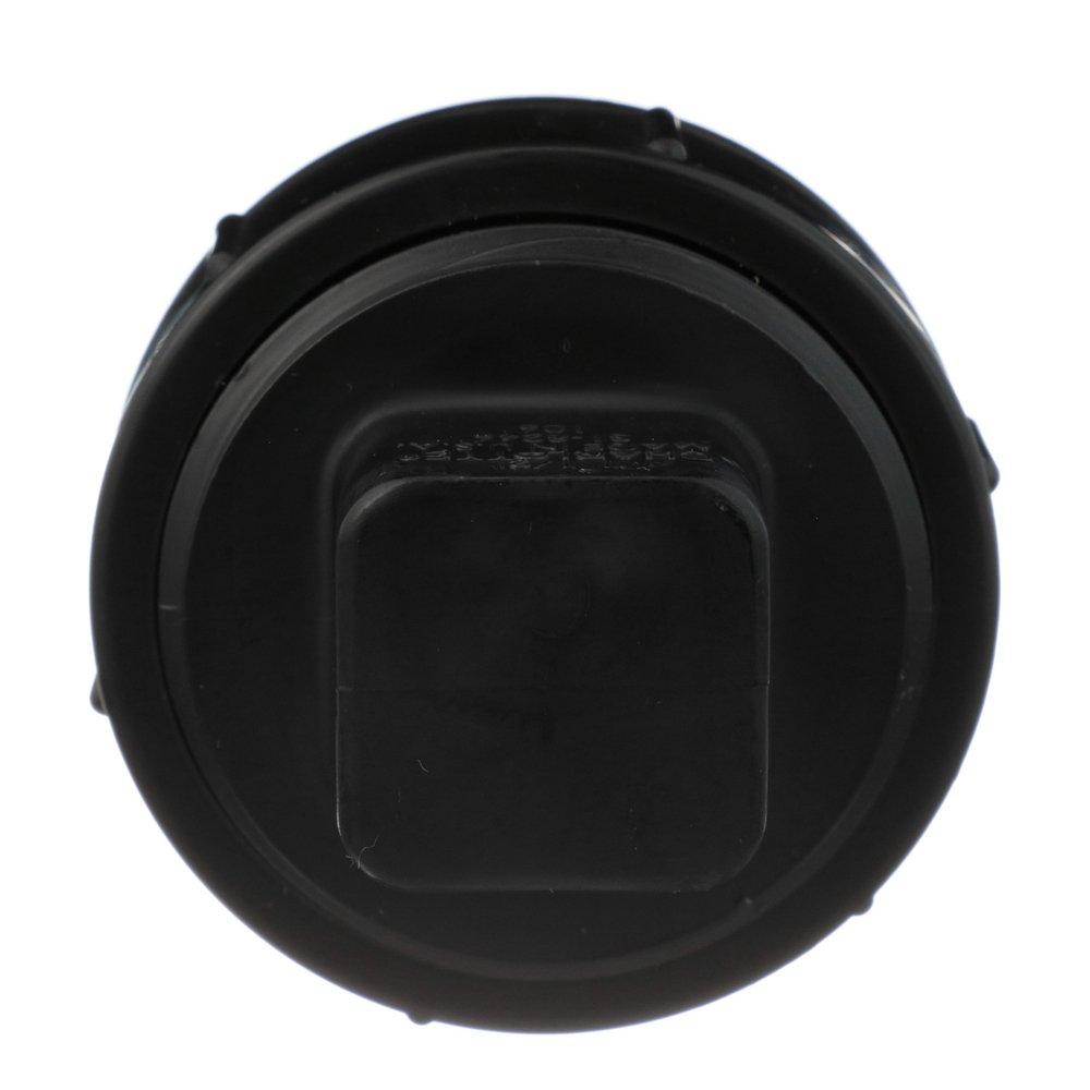 Black ABS DWV Fitting Cleanout Adapter with Plug 