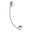 PVC Cable Drain & Overflow for 17 - 22 in. Deep Alcove Tubs in Polished Brass