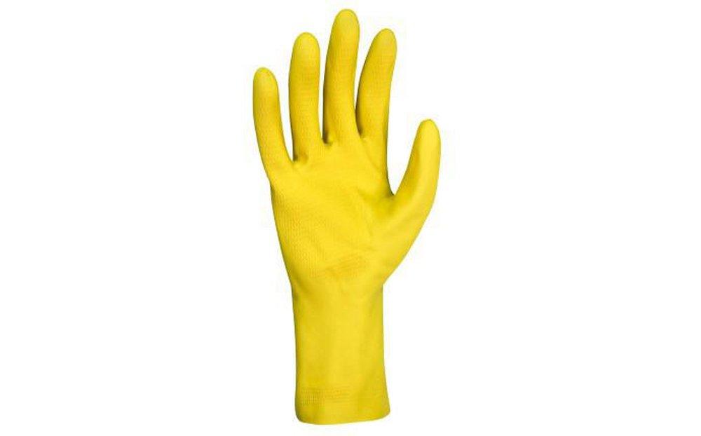 Lightweight Latex Gloves with Non-slip Textured Grip, S/M 