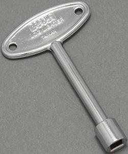 10 in. Log Lighter Key Long in Polished Brass