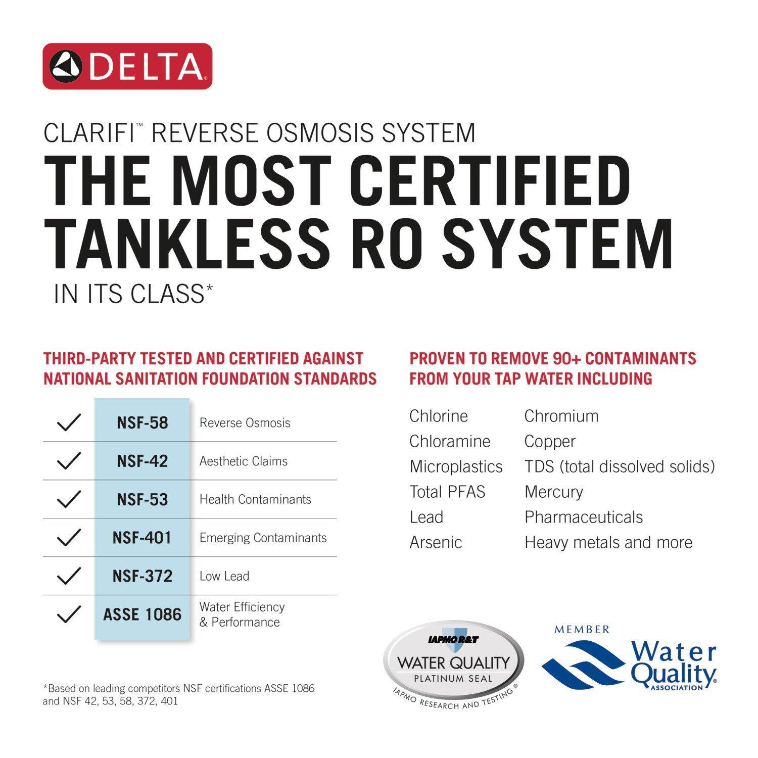 Tankless Under Sink 6-Stage Reverse Osmosis System 