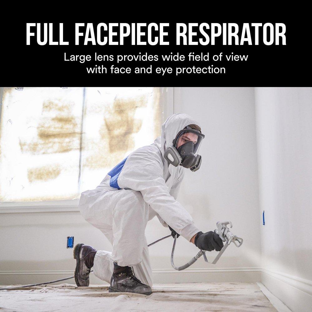 3M 68P71P1-DC OV/P95 MED FULL FACE PAINT PROJECT RESPIRATOR 