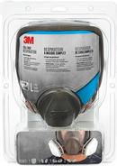 Dual Cartridge Respirator with Facepiece in Gray 