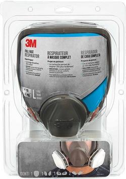 Dual Cartridge Respirator with Facepiece in Gray