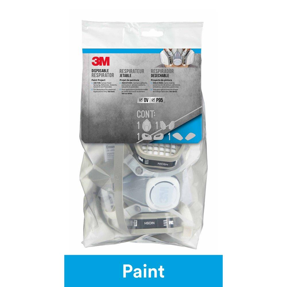 OV/P95 Disposable Paint Project Respirator, M 