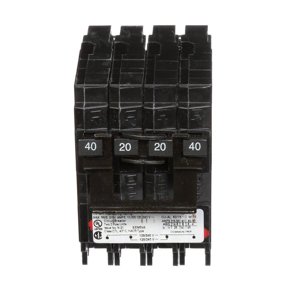 Siemens Energy & Automation 120/240V Circuit Breaker 