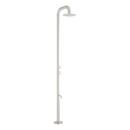 Freestanding Stainless Steel Outdoor Shower with Foot Wash image number 1