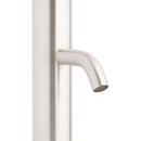 Freestanding Stainless Steel Outdoor Shower with Foot Wash 