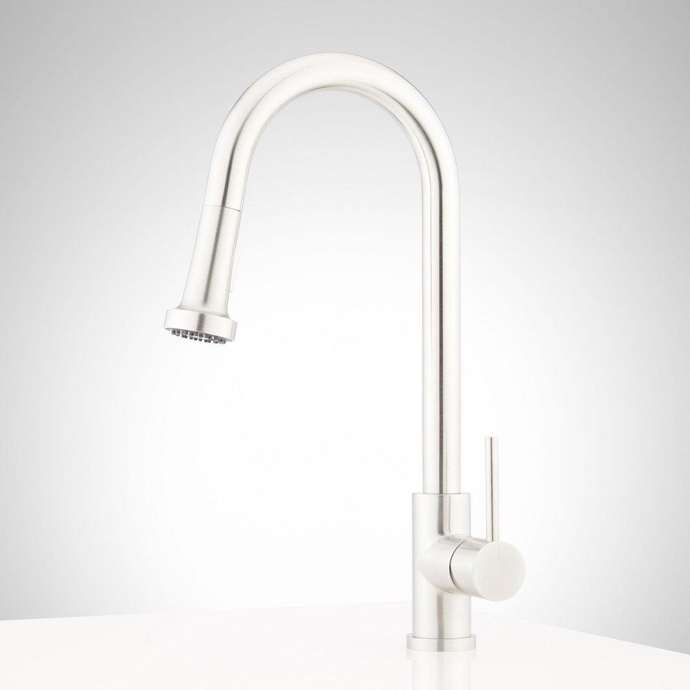 KADENCE SINGLE-HOLE PULL-DOWN OUTDOOR KITCHEN FAUCET 