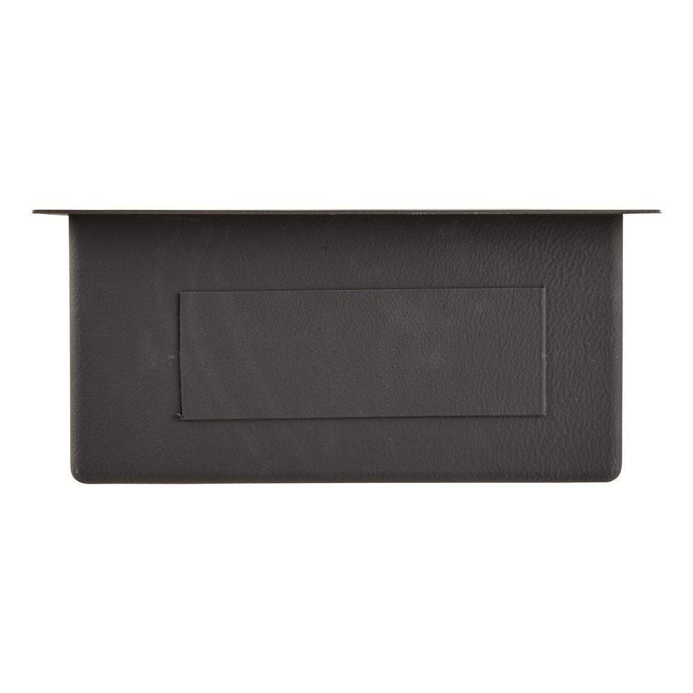 19 x 20 in. Undermount Stainless Steel Single Bowl Prep Sink in Gunmetal Black 