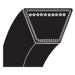 242 x 0.57 in. Classical Wrapped C V-Belt