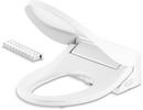 Elongated Front Bidet Seat in White