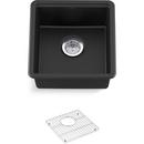 KOHLER Matte Black 18 in. Undermount Neoroc&reg; Bar Sink 