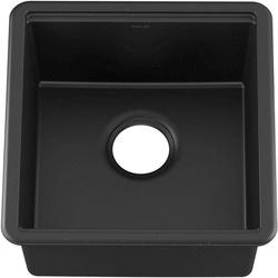 18 in. Undermount Neoroc&reg; Bar Sink in Matte Black