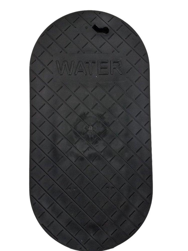 10X13 HDPE BLK OVAL MTR BX SLD LOCK 