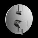 Global Single Handle Pressure Balancing Valve Trim in Polished Chrome 