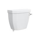 1.28 gpf Overflow Protection Toilet Tank in White with Right Hand Flush