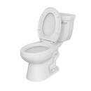 1.28 gpf Overflow Protection Toilet Tank in White 