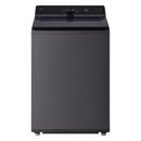 27" W 5.0 Cu Ft Large Capacity Smart Top Load Washer with TurboWash in Platinum Black 