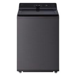 27" W 5.0 Cu Ft Large Capacity Smart Top Load Washer with TurboWash in Platinum Black