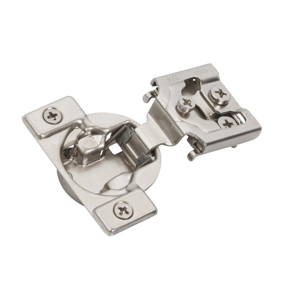 3/4 INCH 19MM OVERLAY FACE FRAME SELF CLOSE CONCEALED CABINET HINGE - 1 PAIR 