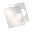 CABINET HINGE INSTALLATION REPAIR PLATE  - 1 PAIR 