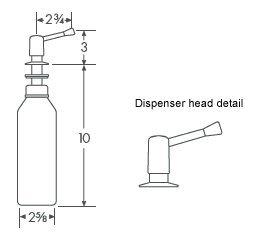Franke Polished Chrome Soap Dispenser 