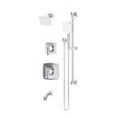 Two Handle Shower System in Polished Chrome 