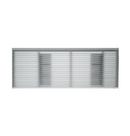 GE&reg; 42 x 16 in. Return Grille Aluminum 