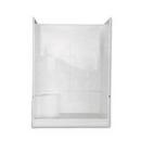 Florestone White 35 x 48 in. Two Piece Shower with Left Hand Seat 