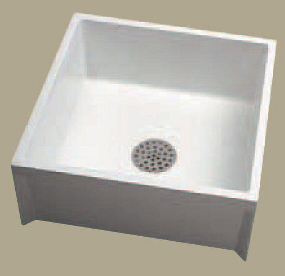 Florestone White 24 x 24 in. Mop Basin 