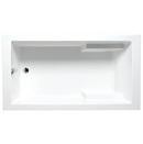 Florestone White 60 x 35 in. Tub and Shower 