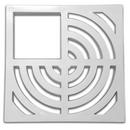 Jones Stephens White PVC Three-Quarter Top Grate 