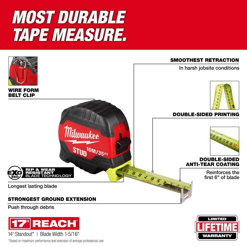 10M/35FT STUD TAPE MEASURE 