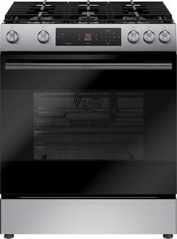 29-7/8 in. 5-Burner Gas Freestanding Range in Stainless Steel