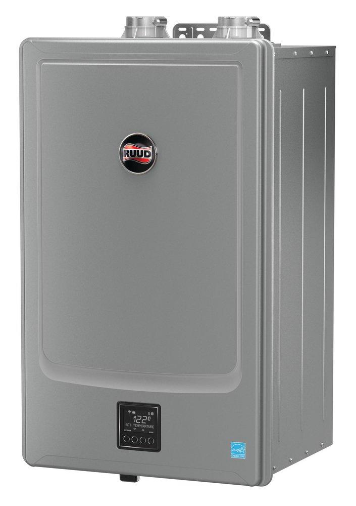RUUD SR-SERIES SUPER HIGH EFFICIENCY 101 GPM INDOOR/OUTDOOR TANKLESS RESIDENTIAL WATER HEATER WITH RECIRCULATION 