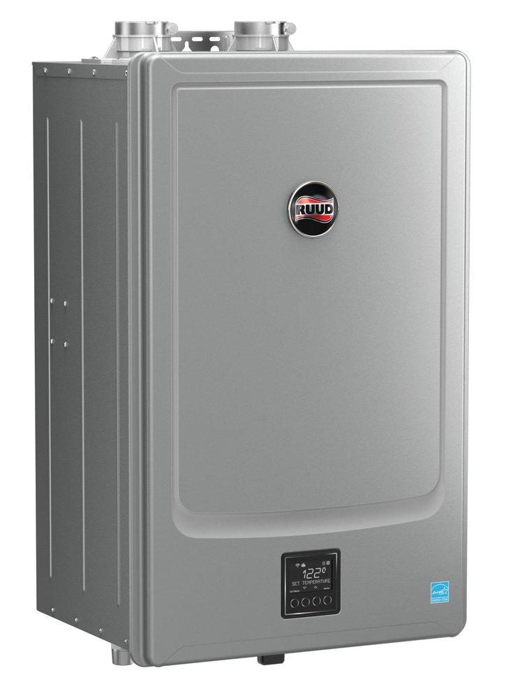 RUUD SR-SERIES SUPER HIGH EFFICIENCY 101 GPM INDOOR/OUTDOOR TANKLESS RESIDENTIAL WATER HEATER WITH RECIRCULATION 