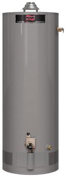 RUUD PROFESSIONAL ACHIEVER PLUS 40 GAL SHORT POWERED DAMPER NATUAL GAS WATER HEATER 