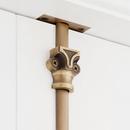 Signature Hardware Antique Brass Brass Window Cremone Bolt 