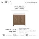 Miseno Walnut Drift MN253V36 