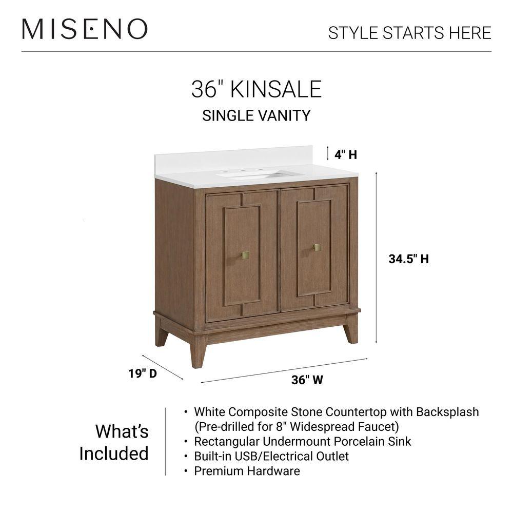 Miseno Walnut Drift MN253V36 
