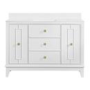 Kinsale 48" Free Standing Single Basin Vanity Set with Cabinet and Stone Composite Vanity Top 