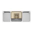 Kinsale 48" Free Standing Single Basin Vanity Set with Cabinet and Stone Composite Vanity Top 