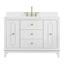 Kinsale 48" Free Standing Single Basin Vanity Set with Cabinet and Stone Composite Vanity Top 