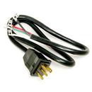 36 in. 115 V 2-Speed Motor Plug Cord