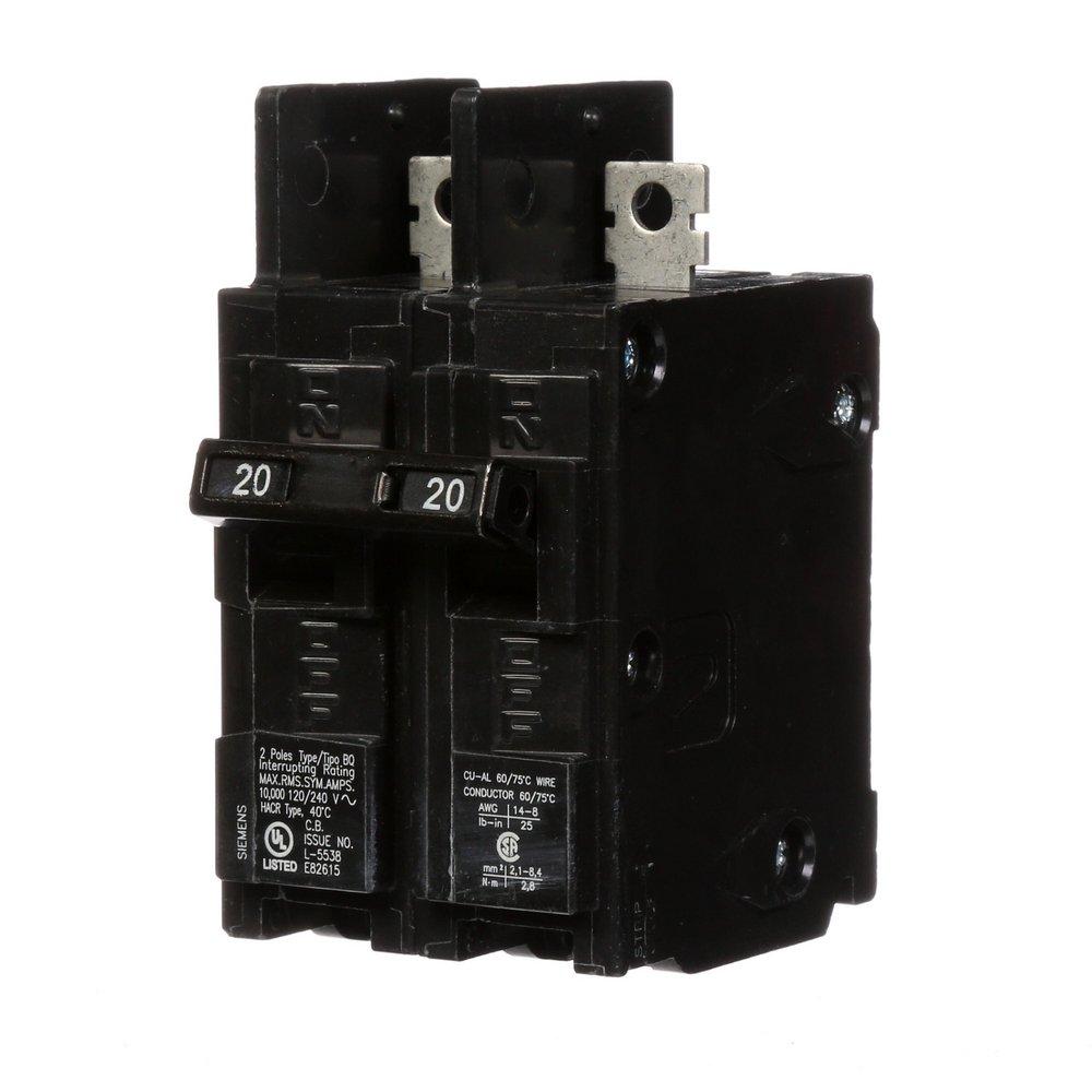 Siemens Energy & Automation 120/240V 2-Pole Circuit Breaker 