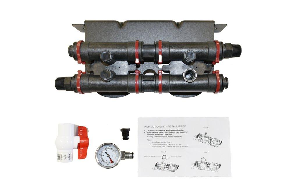 Dual Stage Proprietary High Flow Manifold Parallel 
