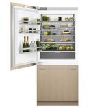 36 INCH VTZ COLUMN BOTTOM MOUNT REFRIGERATOR FREEZER PANEL READY VTB STAINLESS INTERIOR ICE & INTERNAL WATER LEFT HINGE 