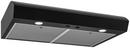 30 in. Under Cabinet Range Hood in Black