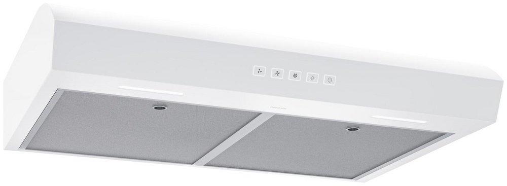 30 in. Under Cabinet Range Hood in White 